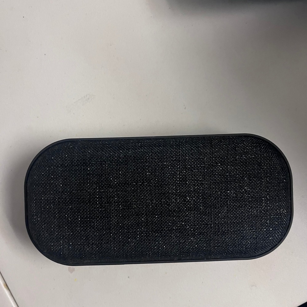 Coby Portable Bluetooth Speaker Black Fabric Mesh Wireless Audio Pill CSBT322